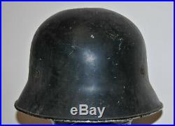 WW2 German Civil Police Helmet with Liner dated 1934