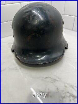 WW2 German Civilian Police Helmet A324 (Estate Militaria Collection)