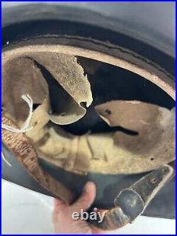 WW2 German Civilian Police Helmet A324 (Estate Militaria Collection)