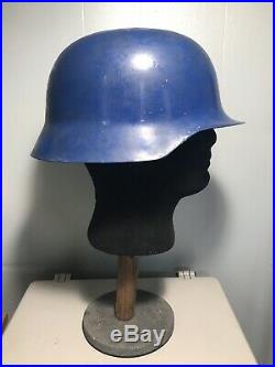 WW2 German Experimental Helmet Taken From Helmet Factory