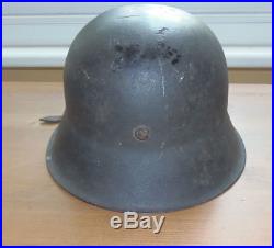 WW2 German Heer Helmet M42 Single Decal Named Untouched Veteran Pick Up
