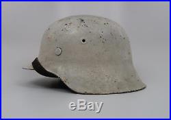 WW2 German Heer Wehrmacht winter camouflage snow camo army uniform combat helmet