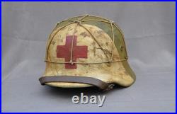 WW2. German Helmet 66 size. Medic