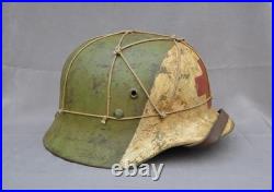 WW2. German Helmet 66 size. Medic WW2. German Helmet 66 size. Medic