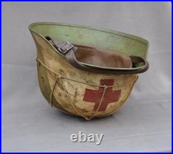WW2. German Helmet 66 size. Medic