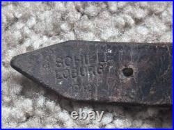 WW2 German Helmet Chinstrap by G. Schiele Loburg