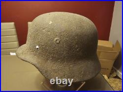 WW2 German Helmet (Guernsey Island)