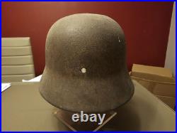 WW2 German Helmet (Guernsey Island)