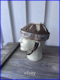 WW2 German Helmet Liner With Chinstrap
