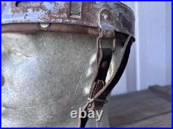 WW2 German Helmet Liner With Chinstrap