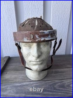 WW2 German Helmet Liner With Chinstrap