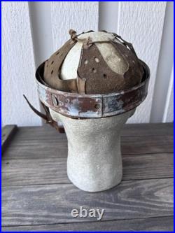 WW2 German Helmet Liner With Chinstrap