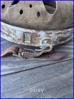 WW2 German Helmet Liner With Chinstrap