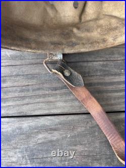 WW2 German Helmet Liner With Chinstrap