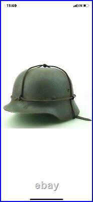 WW2 German Helmet M35 ET68 Liner Size 60 Original Complete Untouched Rare Size