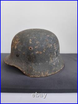 WW2 German Helmet M35- Original 1943, Named WW2 German Helmet M35- Original 1943, Named