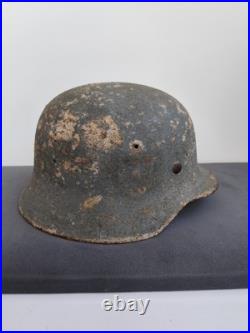 WW2 German Helmet M35- Original 1943, Named WW2 German Helmet M35- Original 1943, Named