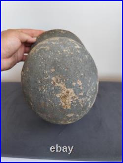 WW2 German Helmet M35- Original 1943, Named WW2 German Helmet M35- Original 1943, Named