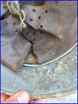 WW2 German Helmet M35- Original 1943, Named WW2 German Helmet M35- Original 1943, Named
