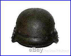 WW2 German Helmet M35 Size 64. The Battle for Stalingrad. World War II Relic