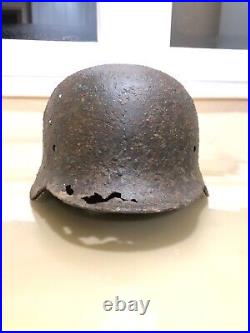 WW2 German Helmet M35 Stalhelm NS66