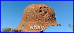 WW2 German Helmet M35 Stalhelm Size 62