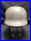 WW2-German-Helmet-M40-Named-LAMPE-SE66-LEATHER-liner-No-Chinstrap-01-bgj