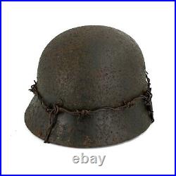 WW2 German Helmet M40 Size 62. The Battle for Stalingrad. World War II Relic