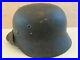 WW2-German-Helmet-M40-with-Liner-Chin-Strap-Size-64-56-Named-Orig-01-gxet