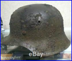WW2 German Helmet M42/64 Stahlhelm Original