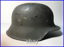 WW2 German Helmet M42 EF68, Minty Monster
