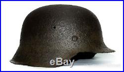 WW2 German Helmet M42 Size 66. World War II Relic