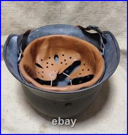 WW2 German Helmet Original M-40. 62 small size after restoration 2