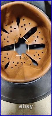 WW2 German Helmet Original M-40. 62 small size after restoration 2