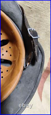 WW2 German Helmet Original M-40. 62 small size after restoration 2