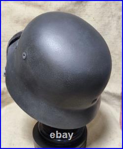 WW2 German Helmet Original M-40. 62 small size after restoration 2