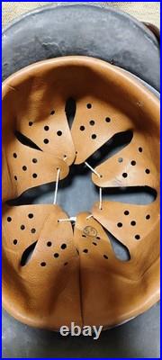 WW2 German Helmet Original M-40. 62 small size after restoration 2