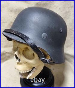 WW2 German Helmet Original M-40. 62 small size after restoration 2