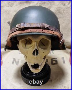 WW2 German Helmet Original (M-40). 70 big size after restoration