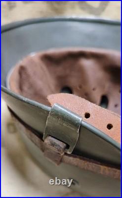 WW2 German Helmet Original (M-40). 70 big size after restoration