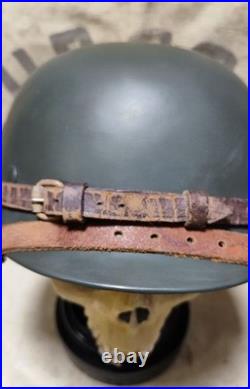 WW2 German Helmet Original (M-40). 70 big size after restoration