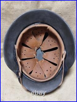 WW2 German Helmet Original M-42. 62 small size after restoration