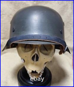 WW2 German Helmet Original M-42. 62 small size after restoration