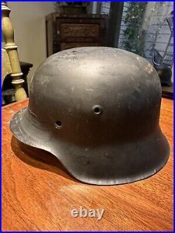 WW2 German Helmet Original Shell CKL64 Batch#5665