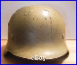 WW2 German Helmet Original WWII Vet Bring Back