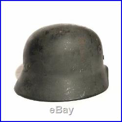 WW2 German Helmet Q66 M40 100% Original Incredible Patina Elite 1944