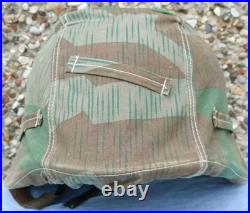 WW2 German Helmet Restored M40 With Camouflage Cover