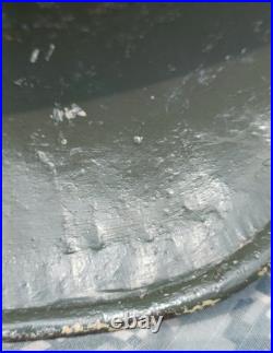 WW2 German Helmet Restored M40 With Camouflage Cover