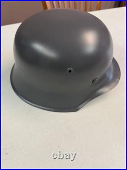 WW2 German Helmet With Liner Reproduction 2047 ET-70 High Quality One WW2 German Helmet With Liner Reproduction 2047 ET-70 High Quality One