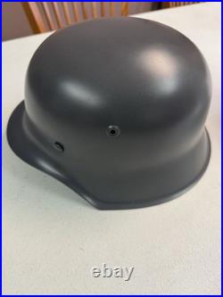 WW2 German Helmet With Liner Reproduction 2047 ET-70 High Quality One WW2 German Helmet With Liner Reproduction 2047 ET-70 High Quality One